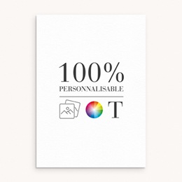 Faire-part de Baptême Do It Yourself Baptême Grand format rectangle