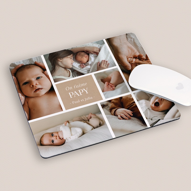 Tapis de souris personnalisé Love Family pas cher
