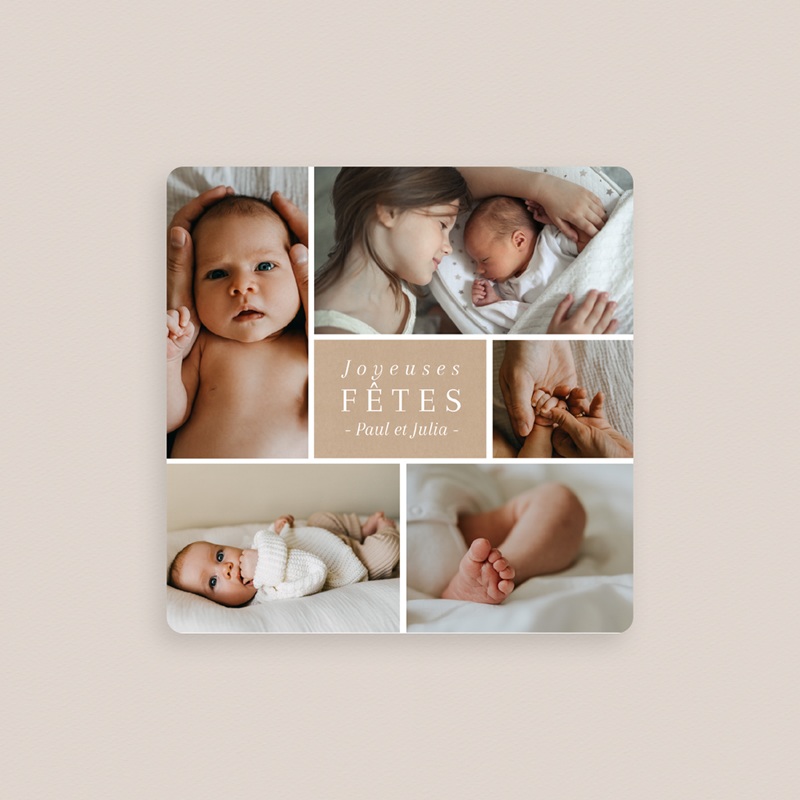 Magnet photo personnalisé Love Family gratuit