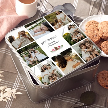 Boîte photo personnalisée - Délices de Noël - 0