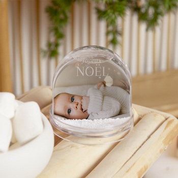 Boule à neige personnalisée - Love Family - 0
