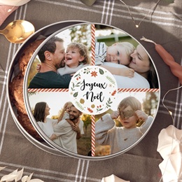 Boîte photo personnalisée Noël tout doux