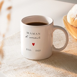 Mug personnalisé Maman d'amour