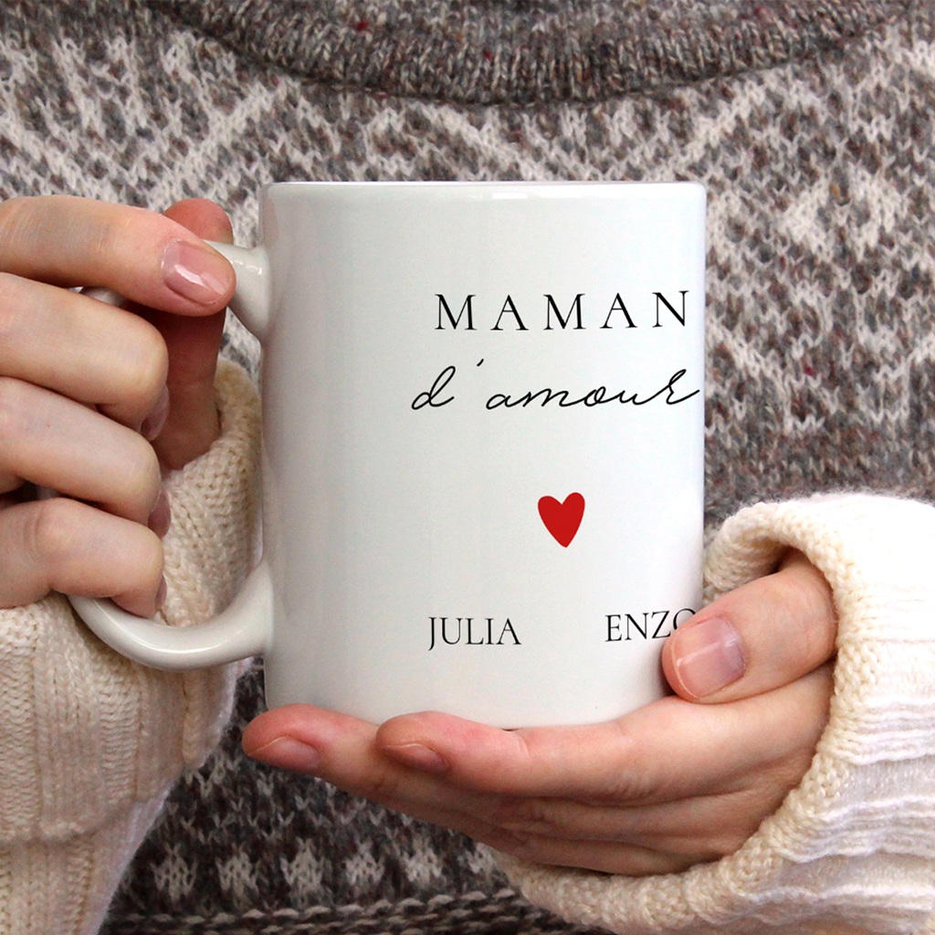 Mug personnalisé Maman d'amour