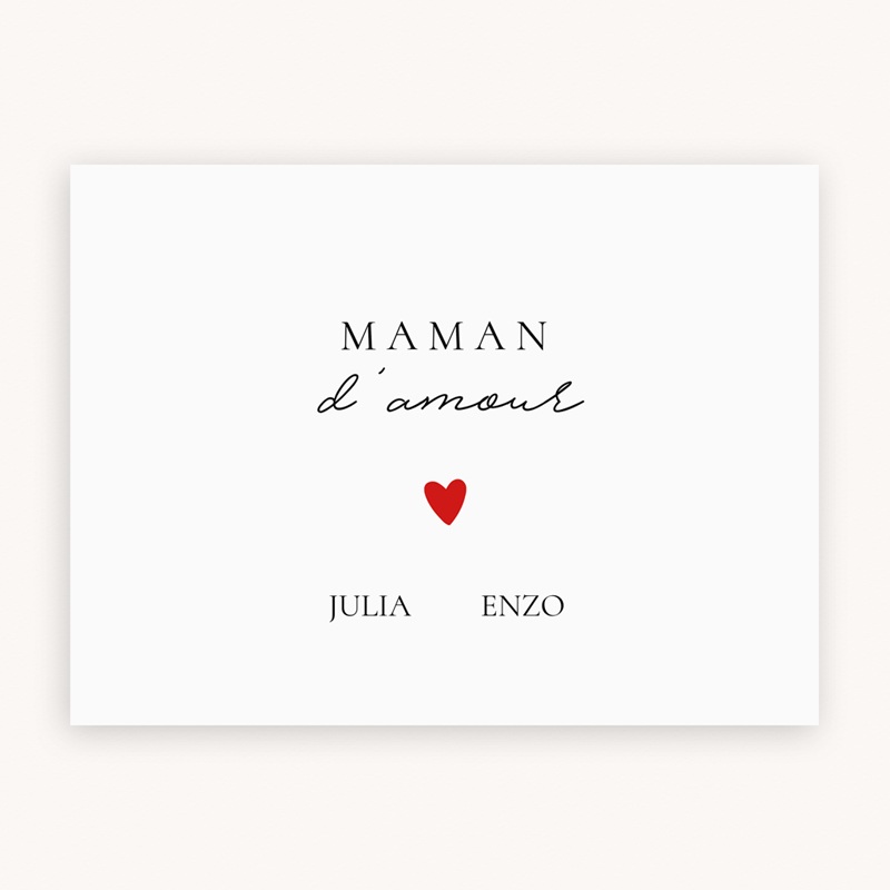 Gourde personnalisée Maman d'amour pas cher