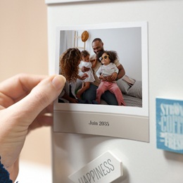 Magnet photo personnalisé Papa d’amour gratuit