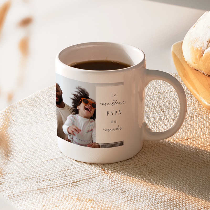 Mug personnalisé Papa d'amour