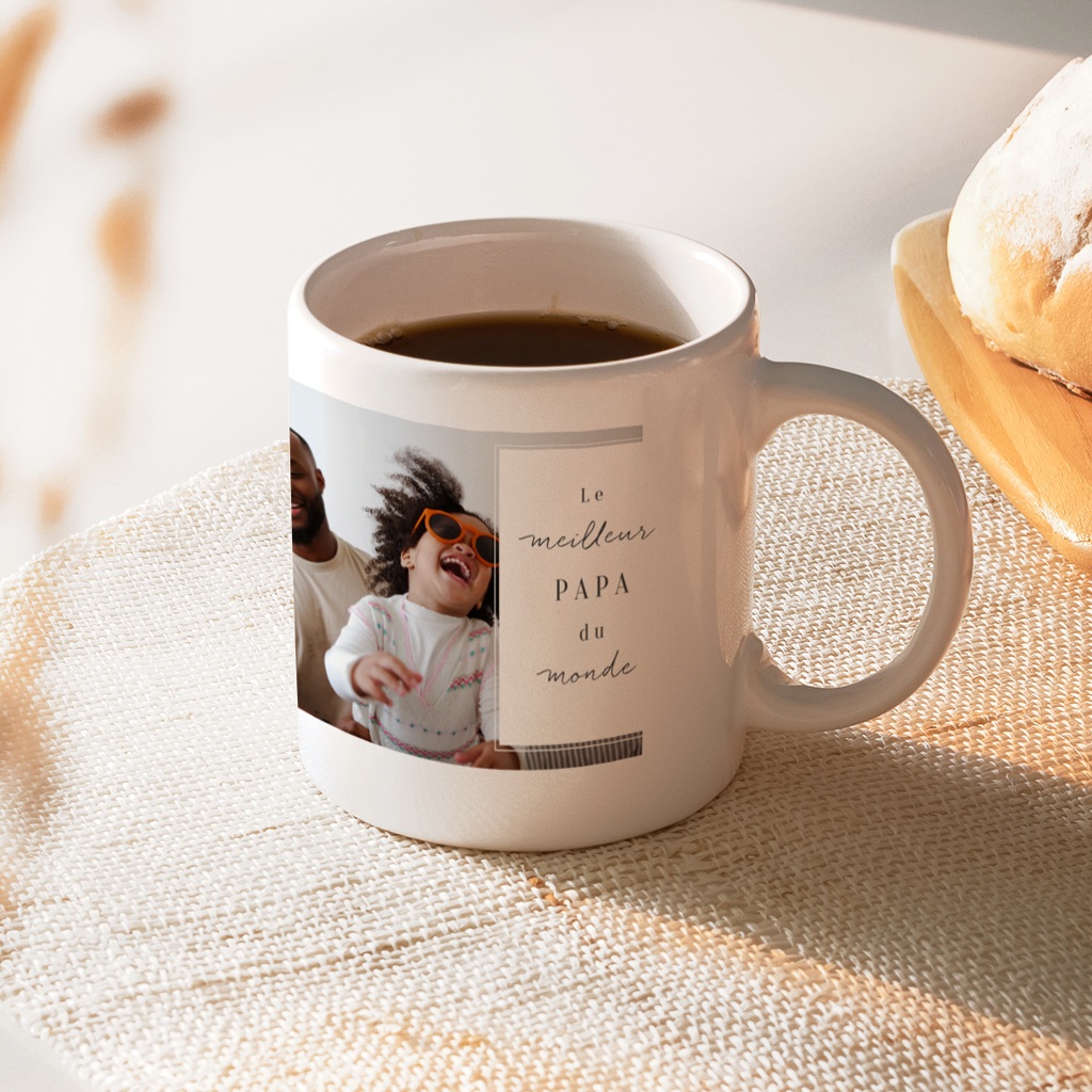 Mug personnalisé Papa d'amour