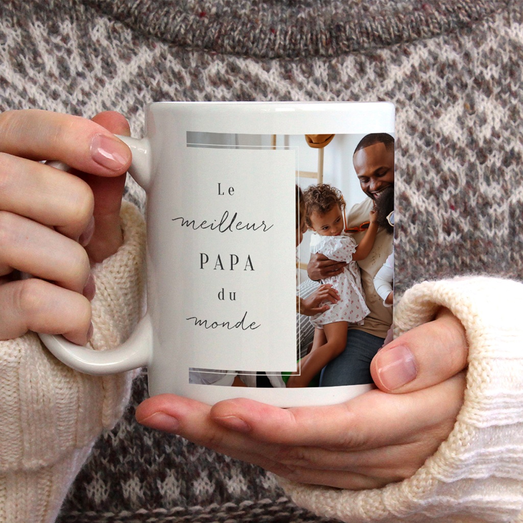 Mug personnalisé Papa d'amour