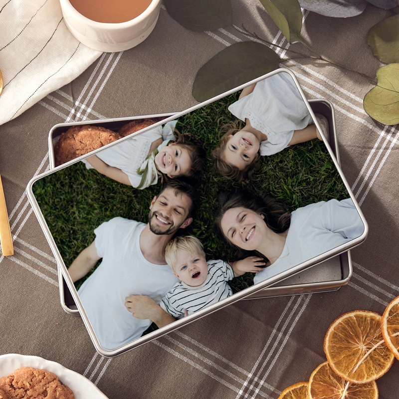 Boîte photo personnalisée Petits Bonheurs