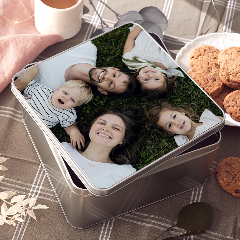 Boîte photo personnalisée Petits Bonheurs