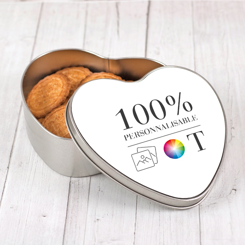 Boîte photo personnalisée Do It Yourself Cœur gratuit