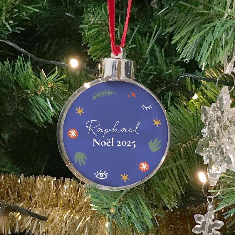 Boule de Noël personnalisée Colombes en fête
