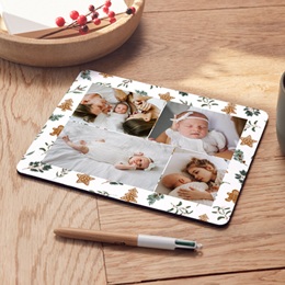 Tapis de souris personnalisé Les sablés sous le sapin