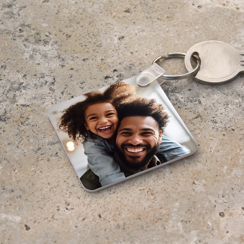 Porte-clés personnalisé Daddy Cool