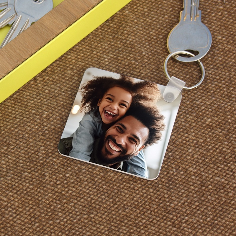 Porte-clés personnalisé Daddy Cool gratuit