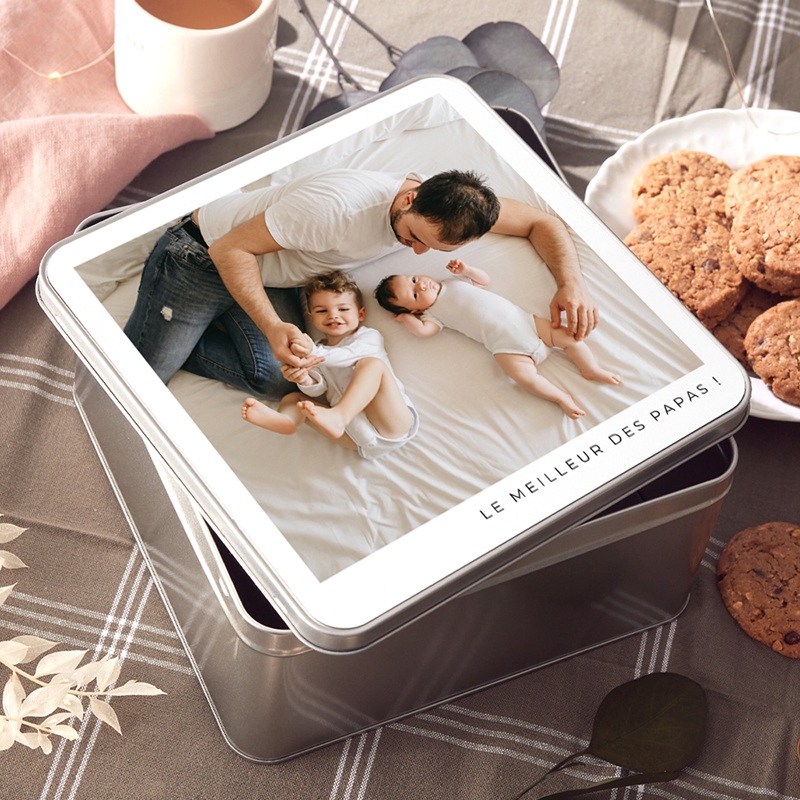 Boîte photo personnalisée Papa d’amour