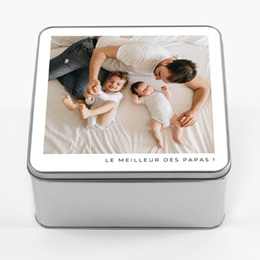 Boîte photo personnalisée Papa d’amour pas cher
