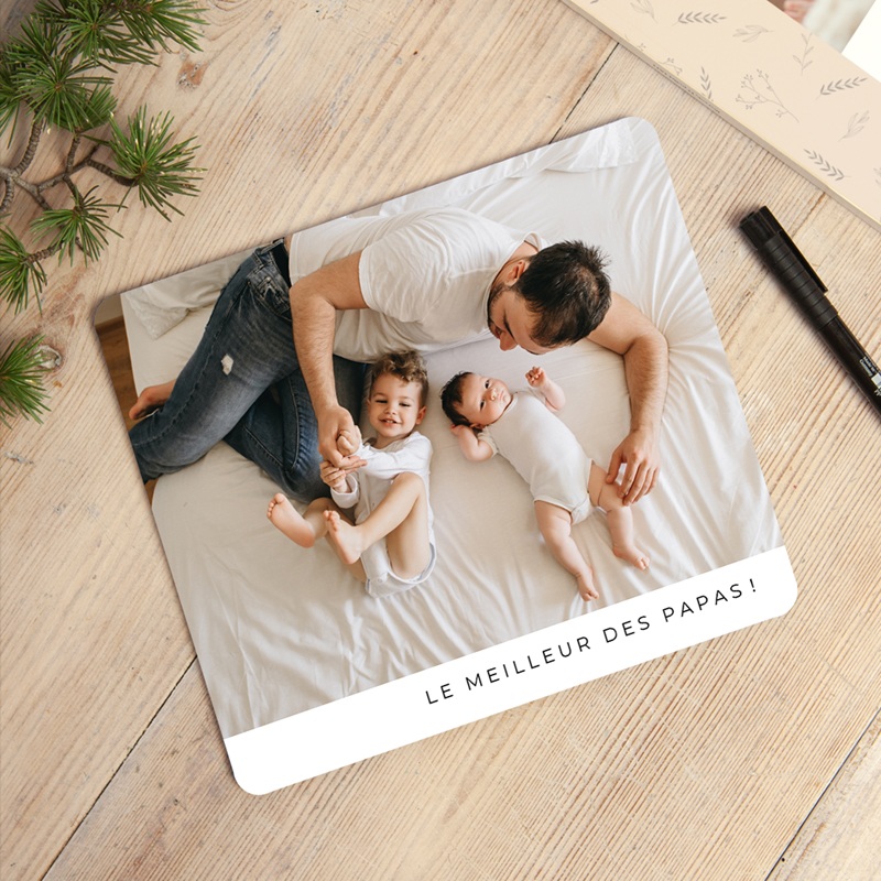 Tapis de souris personnalisé Papa d’amour gratuit