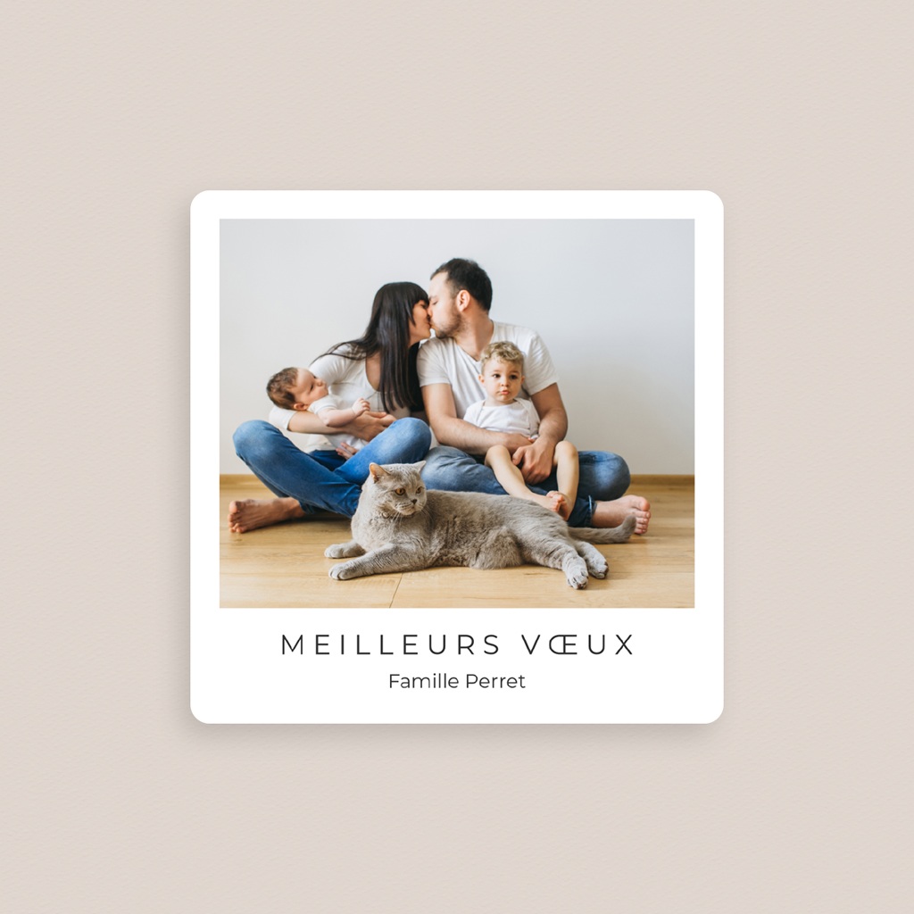Magnet photo personnalisé Famille d'amour gratuit