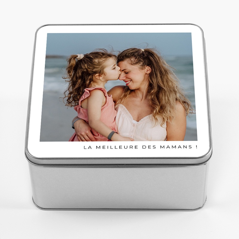 Boîte photo personnalisée La meilleure des Mamans pas cher