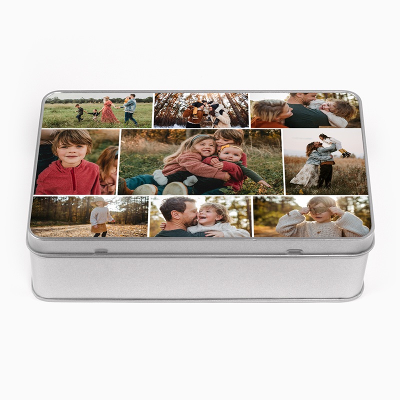 Boîte photo personnalisée Moments tendres pas cher