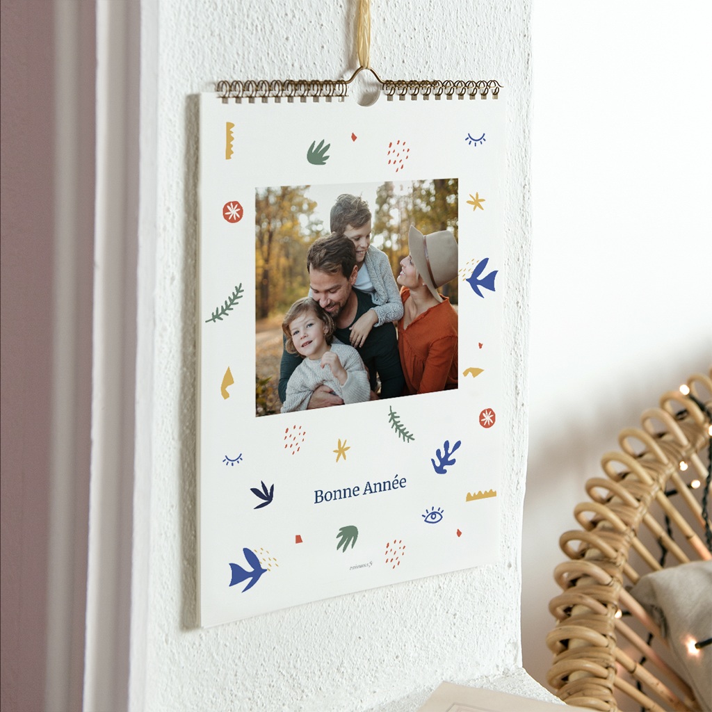 Calendrier personnalisé Colombes en Fêtes A4