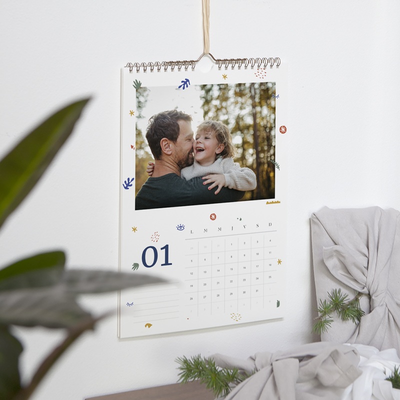 Calendrier personnalisé Colombes en Fêtes A4 pas cher