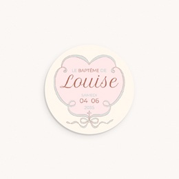 Sticker Enveloppe Naissance Doux ruban