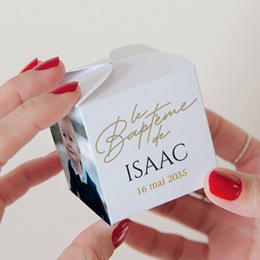 Bo&icirc;te &agrave; drag&eacute;es bapt&ecirc;me B&eacute;ni d&rsquo;Amour pas cher