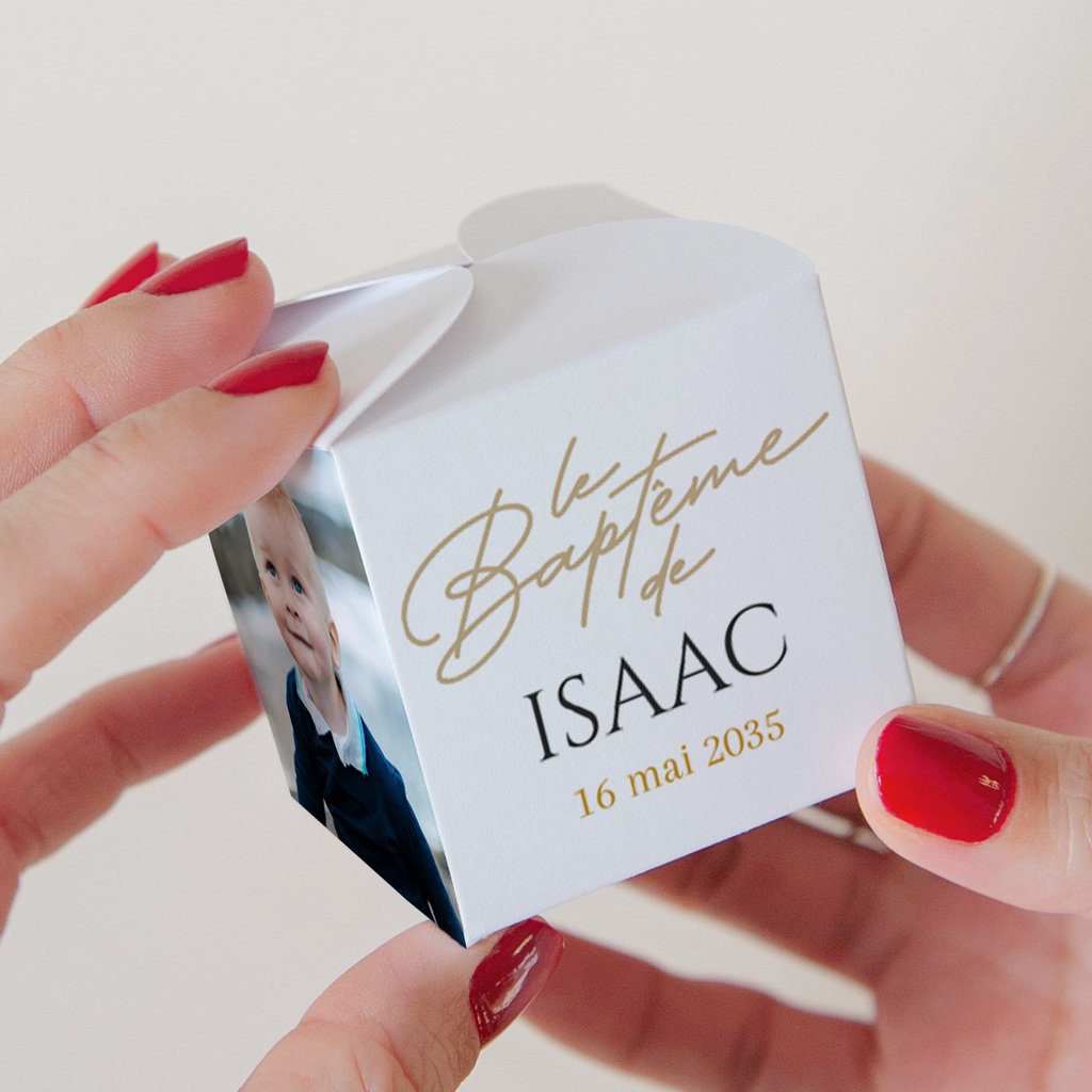 Bo&icirc;te &agrave; drag&eacute;es bapt&ecirc;me B&eacute;ni d&rsquo;Amour pas cher