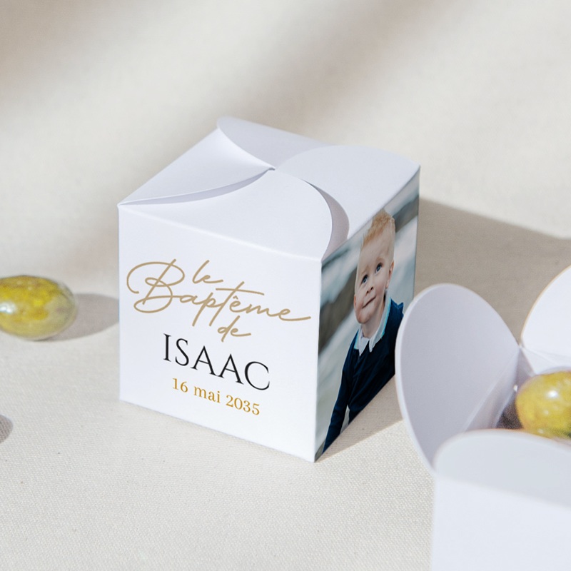 Bo&icirc;te &agrave; drag&eacute;es bapt&ecirc;me B&eacute;ni d&rsquo;Amour gratuit