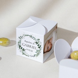 Bo&icirc;te &agrave; drag&eacute;es bapt&ecirc;me Souffle d&rsquo;Eucalyptus gratuit