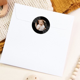 Sticker Enveloppe Bapt&ecirc;me Le Premier Sillon pas cher