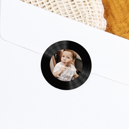 Sticker Enveloppe Bapt&ecirc;me Le Premier Sillon gratuit