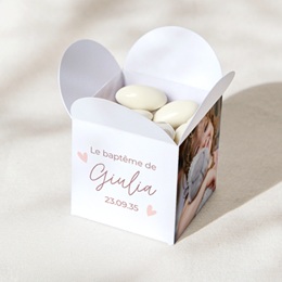 Bo&icirc;te &agrave; drag&eacute;es bapt&ecirc;me B&eacute;ni d&rsquo;Amour