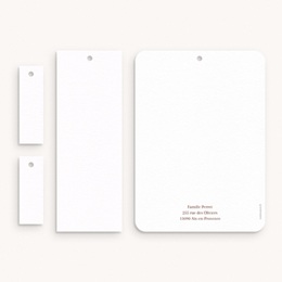 Faire-part de Baptême Jour de Grâce Faire-part de Baptême Jour de Grâce