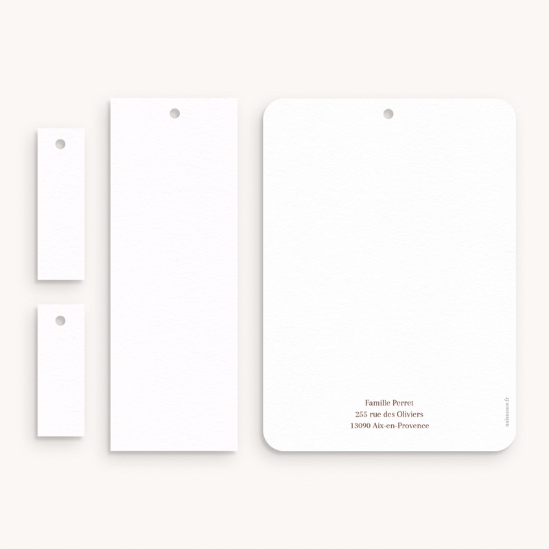 Faire-part de Bapt&ecirc;me Jour de Gr&acirc;ce