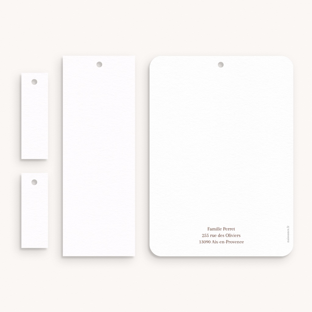 Faire-part de Bapt&ecirc;me Jour de Gr&acirc;ce