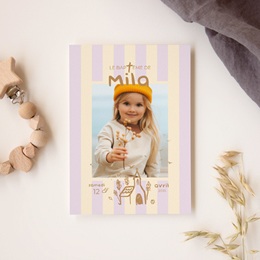 Faire-part de Baptême Précieuse Journée gratuit Faire-part de Baptême Précieuse Journée gratuit