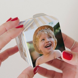 Bo&icirc;te &agrave; drag&eacute;es bapt&ecirc;me Jour pr&eacute;cieux pas cher