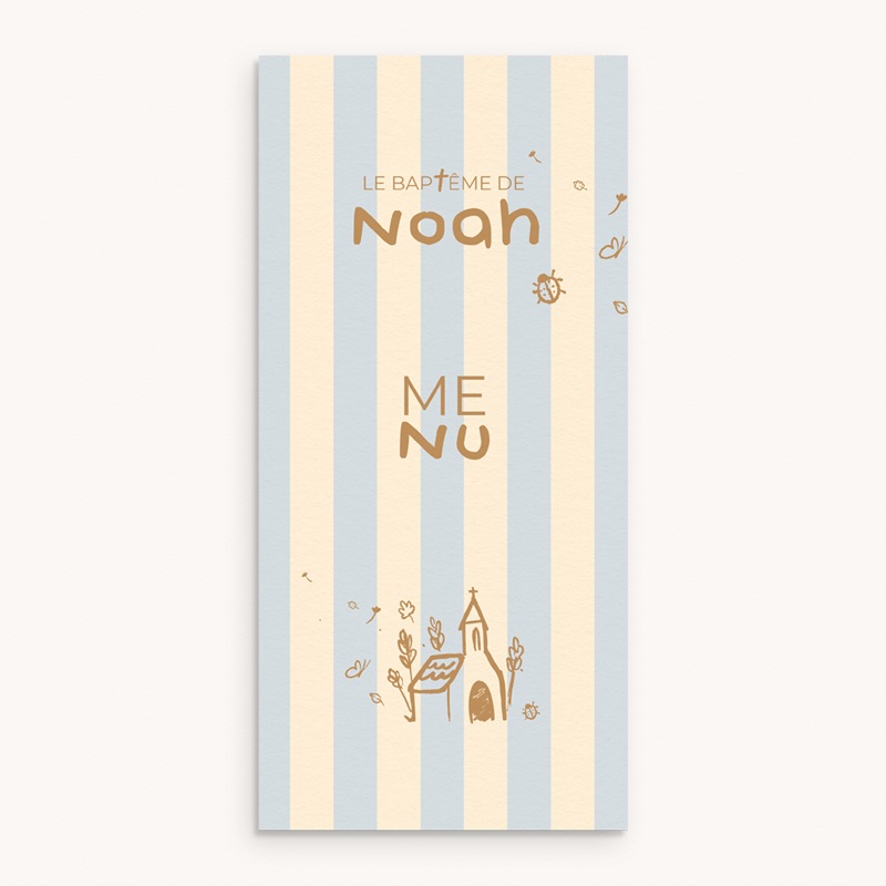 Menu de bapt&ecirc;me Jour pr&eacute;cieux