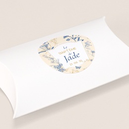 Sticker Enveloppe Bapt&ecirc;me Herbes de Lumi&egrave;re