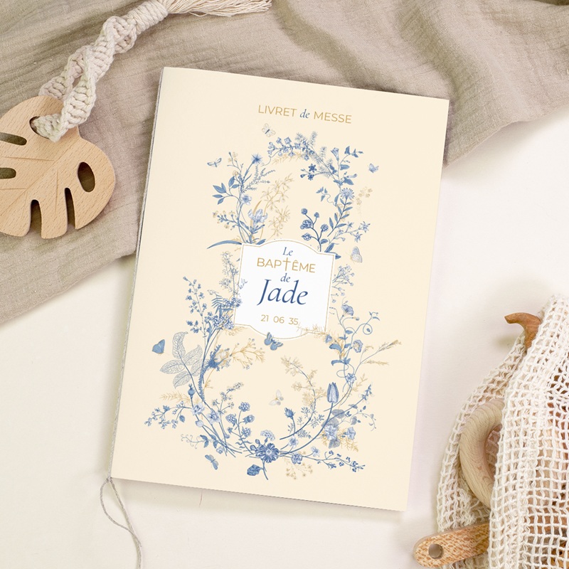 Livret de Messe Bapt&ecirc;me Herbes de Lumi&egrave;re