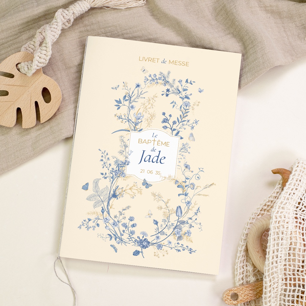 Livret de Messe Bapt&ecirc;me Herbes de Lumi&egrave;re