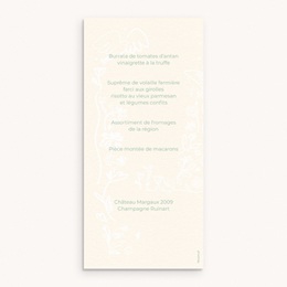 Menu de bapt&ecirc;me Jour b&eacute;ni pas cher