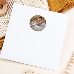 Sticker Enveloppe Baptême Un Ciel de Tendresse pas cher Sticker Enveloppe Baptême Un Ciel de Tendresse pas cher