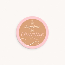 Sticker Enveloppe Bapt&ecirc;me Une vie nouvelle