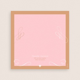 Faire-part de Bapt&ecirc;me Une vie nouvelle