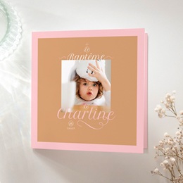 Faire-part de Bapt&ecirc;me Une vie nouvelle